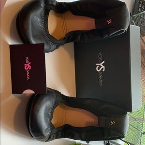 YOSI SAMRA ballet flats black 10